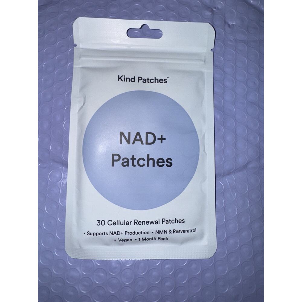 Kind Patches NAD+ Anti-Aging Patches 30ct Cellular Renewal & Energy Support